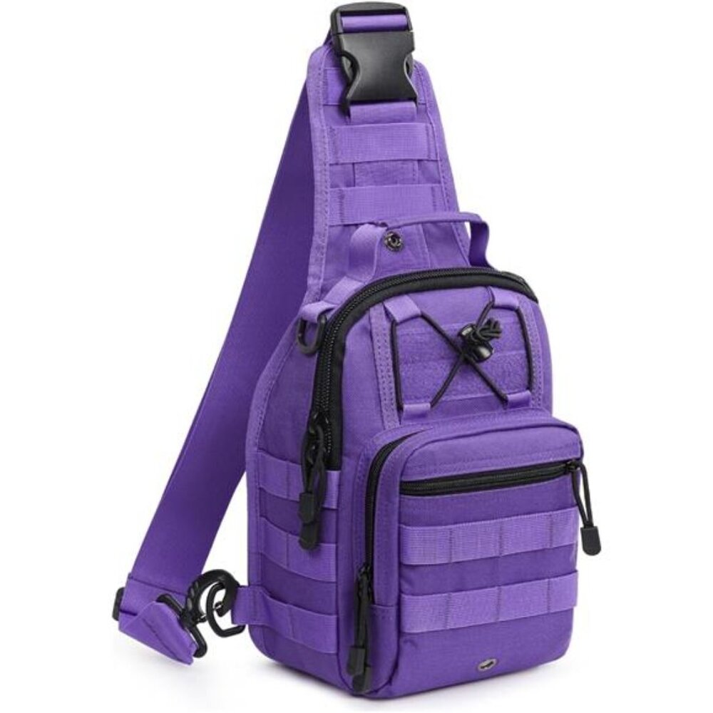 Tactical Bag Backpack, Purple